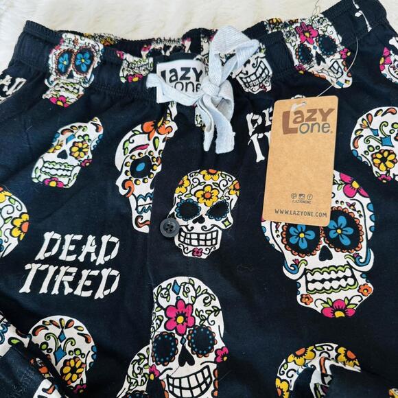 Lazy One “Dead Tired” Unisex PJ Pants NWT - Picture 6 of 8
